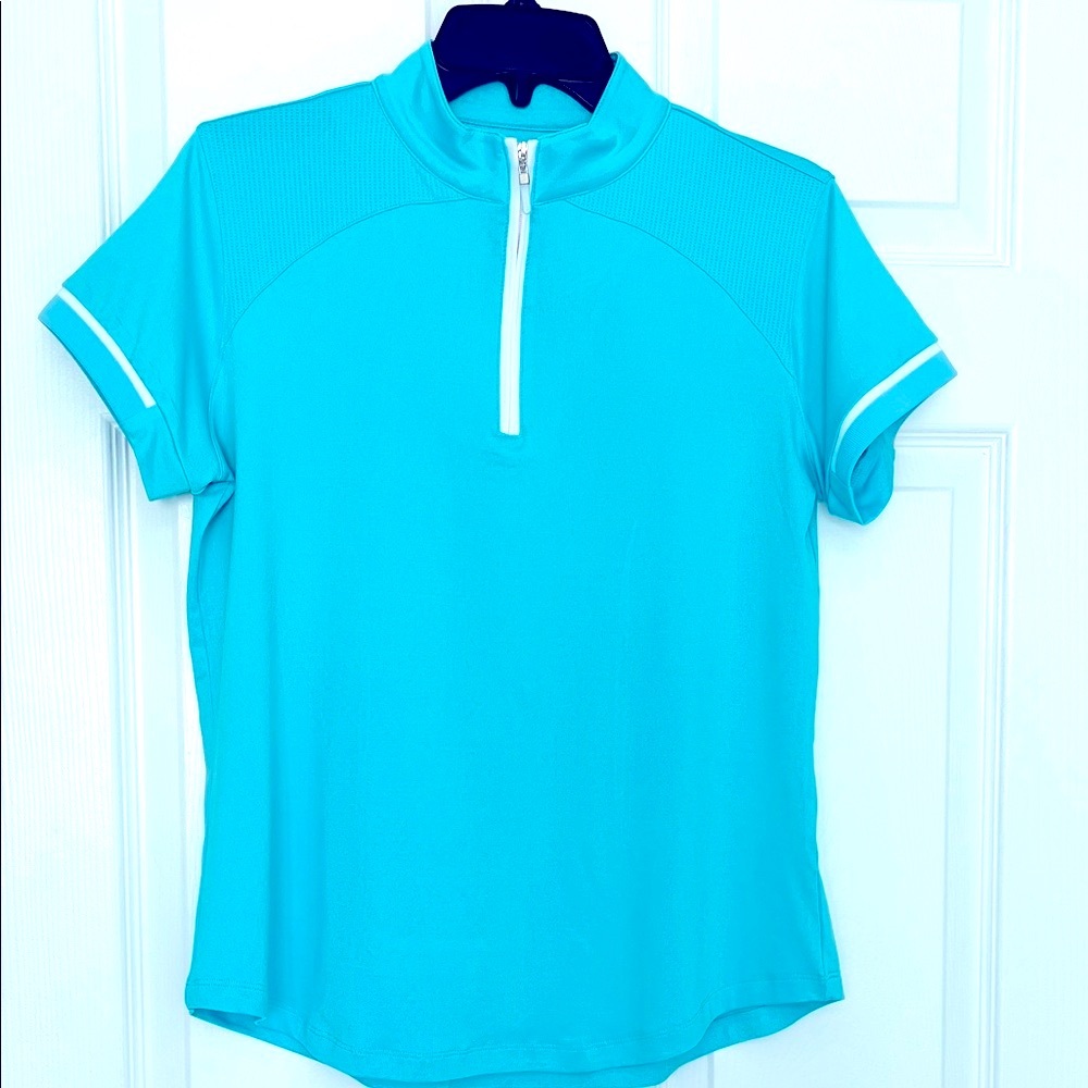 Sport Haley Zip-Up Polo - Picture 2 of 5